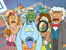 Seven Little Monsters WB CARTOON, HEAD SHAKE - TROMBONE GOBBLE