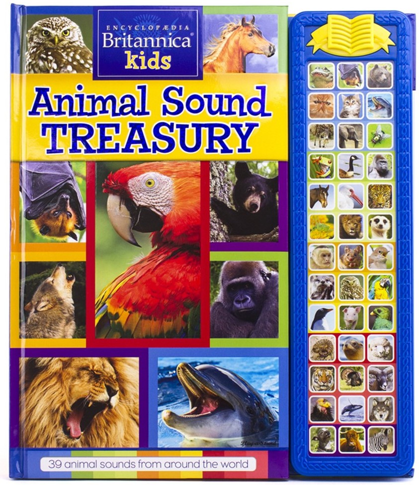 Encyclopedia Britannica Kids - Animal Sound Treasury Book (Sound Books