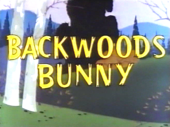 Backwoods Bunny Title Card