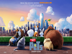 The secret life of pets poster