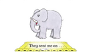 Dear Zoo (Big Little Book Corner) Hollywoodedge, Elephant Trumpeting PE024801 (4th trumpet)