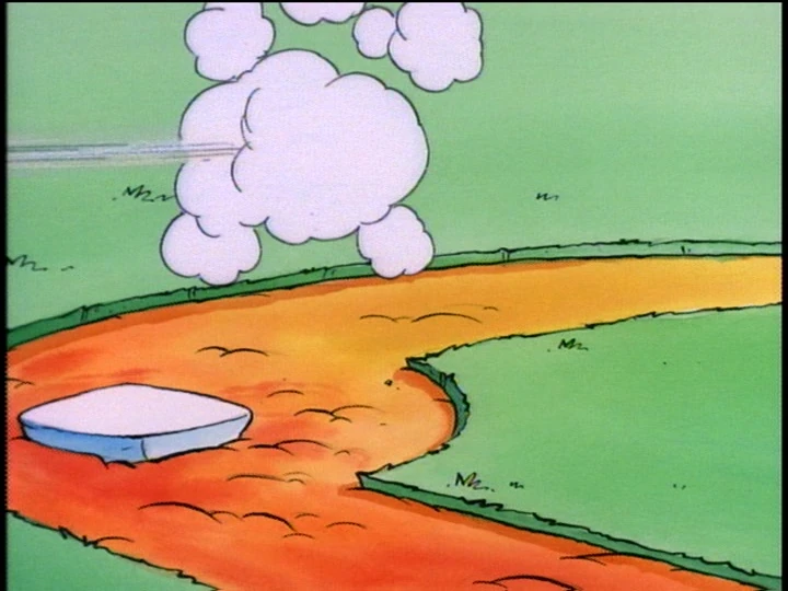 Sound Ideas, CARTOON STRETCH GIANT SLINGSHOT, FIRE, FLY THROUGH AIR