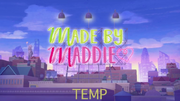 Made by Maddie title