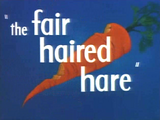 The Fair Haired Hare