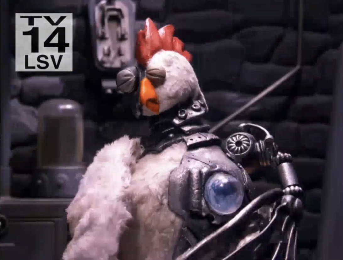 Robot chicken bionic woman