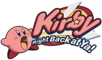 Kirby right back at ya logo