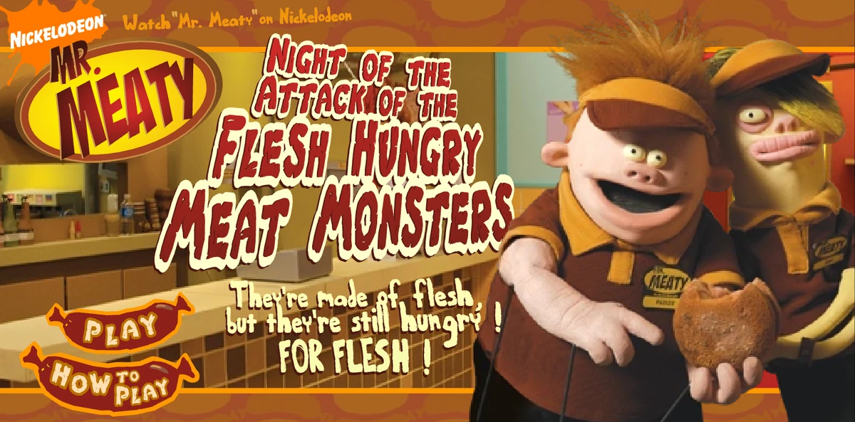 Mr. Meaty Night of the Attack of the Flesh Hungry Meat Monsters