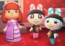 Animal Crossing New Horizons - Chrissy and Francine in Cool Attire