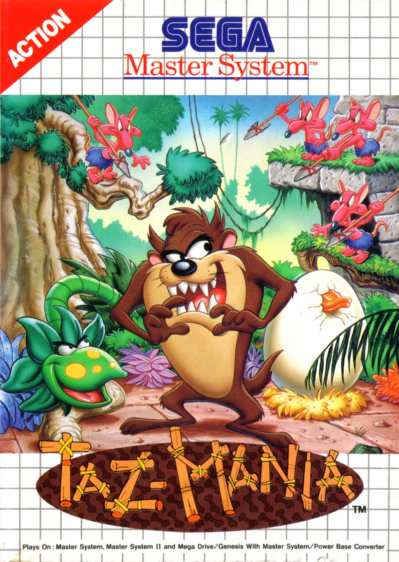 Сега мания. Тасмания игра сега. Taz Mania сега. Обложки игр Sega Tazmania. Taz-Mania Sega обложка.