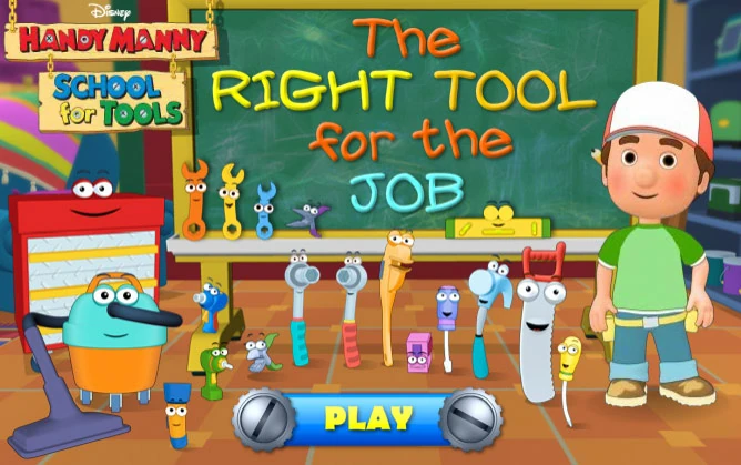 Handy Manny - School for Tools: The Right Tool for the Job (Online ...