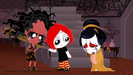 Ruby Gloom Sound Ideas, CARTOON, GONG - SHORT HIT WITH SMALL GONG, MUSIC, PERCUSSION, CRASH