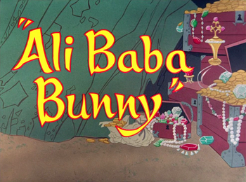 Ali Baba Bunny Title Card