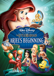 The little mermaid ariel's beginning dvd cover