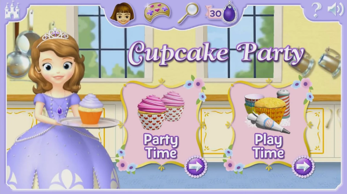 Sofia the First Cupcake Party Games) Soundeffects Wiki Fandom