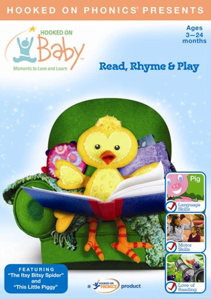 (未使用･未開封品)Hooked on Baby: Read Rhyme &amp; Play [DVD] Hooked on Phonics - Hooked on Baby - Read, Rhyme & Play