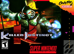 Killer Instinct SNES Box Art