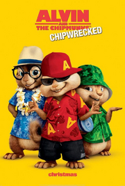 Alvin and the chipmunks chipwrecked poster