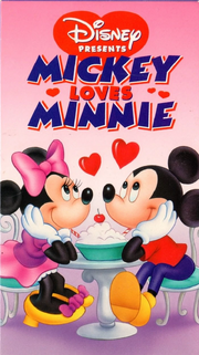 Mickey love minnie vhs cover