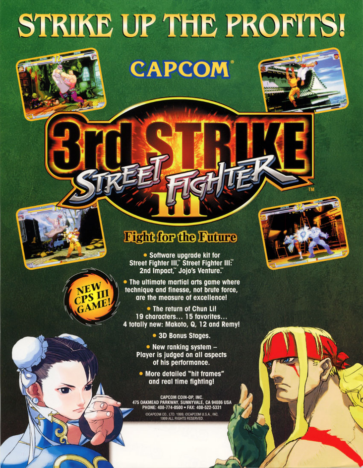 Street Fighter III: 3rd Strike | Soundeffects Wiki | Fandom