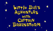 Little Bill's Adventure With Captain Brainstorm Online Game Title