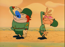 The Ren & Stimpy Show "Cartoon Jews Harp Boings" in "In the Army"