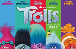 Trolls 2016 poster