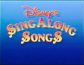 Disney's sing along songs