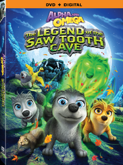 Alpha and omega the legend of the saw toothed cave dvd cover