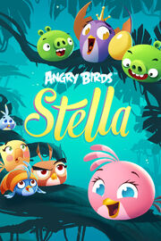 Angry birds stella poster