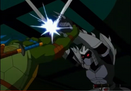 Teenage Mutant Ninja Turtles (2003) S04E16 "Prodigal Son" Hollywoodedge, Sword Whooshes Light FS031305