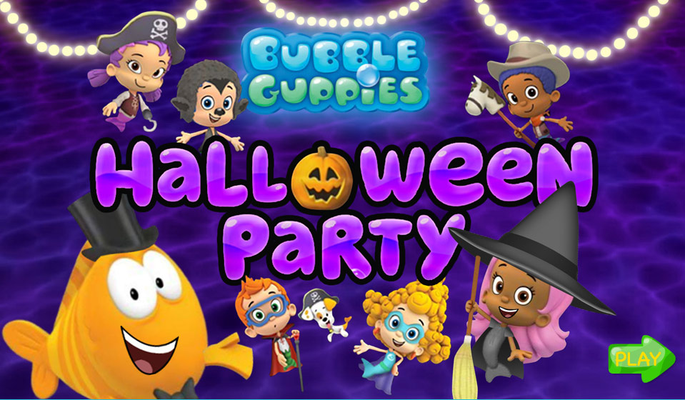 Bubble Guppies: Halloween Party (Online Games) .