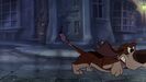 The Great Mouse Detective (1986) Sound Ideas, DOG - GERMAN SHEPHERD: ANGRY GROWLS AND BARKS, ANIMAL