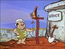 The Flintstones Sound Ideas, WHISTLE, STEAM - FLINTSTONE FACTORY WHISTLE, SHORT, CARTOON (this is how the effect got its' name) (for the Seasons 4-6)