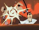 Samurai Jack Sound Ideas, GUN, RICOCHET - SINGLE RICOCHET, BULLET 05/Joel Valentine Flare Explosion Sound