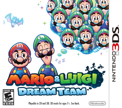 Mario & Luigi - Dream Team Box Art