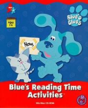 Blue's Reading Time Activities Cover