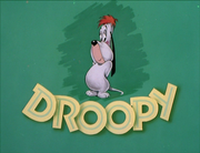 Droopy Cartoon Title Card