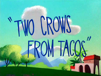 Two Crows From Tacos Title Card