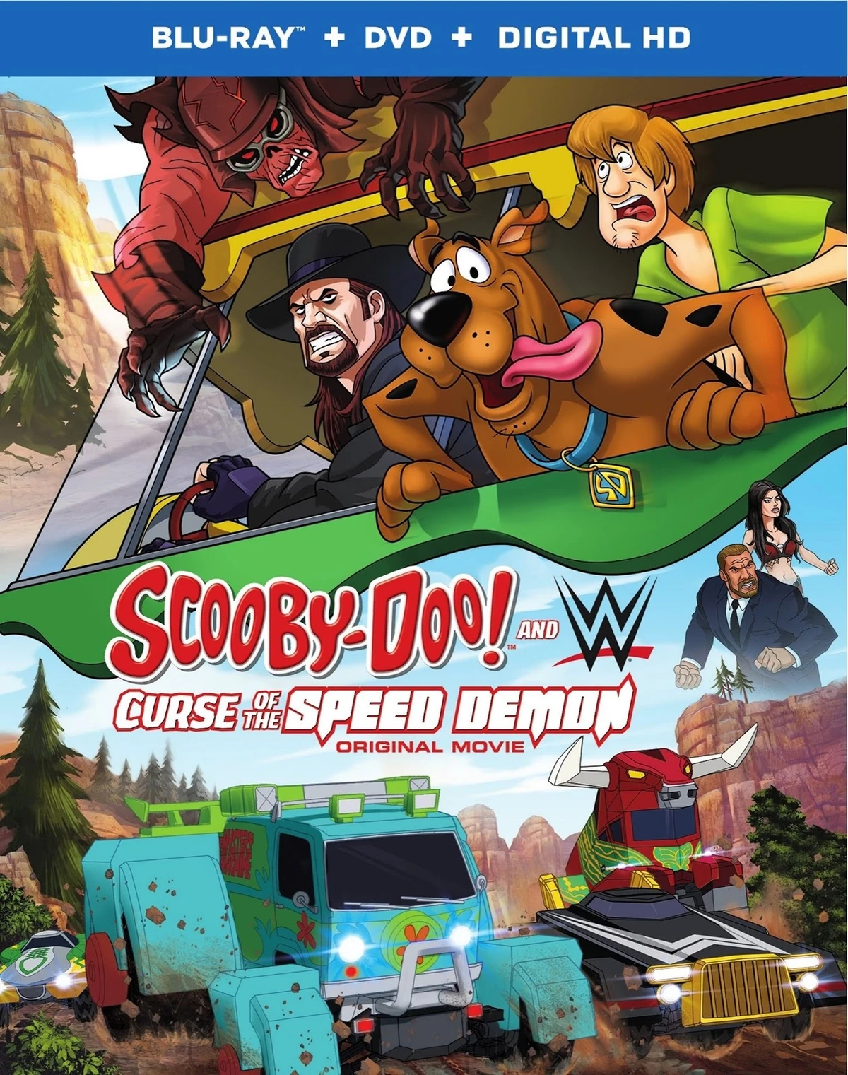 ScoobyDoo! and WWE Curse of the Speed Demon (2016) Soundeffects