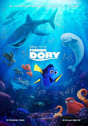 Finding dory poster