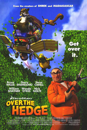 Over the hedge poster