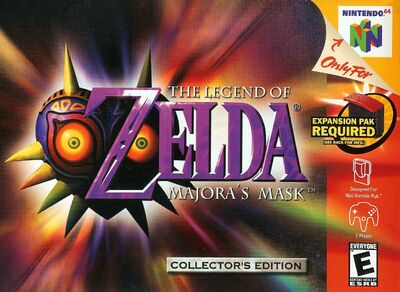 Majora's Mask Box Art