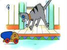 Caillou Hollywoodedge, Cats Two Angry YowlsD PE022601 (4th yowl)