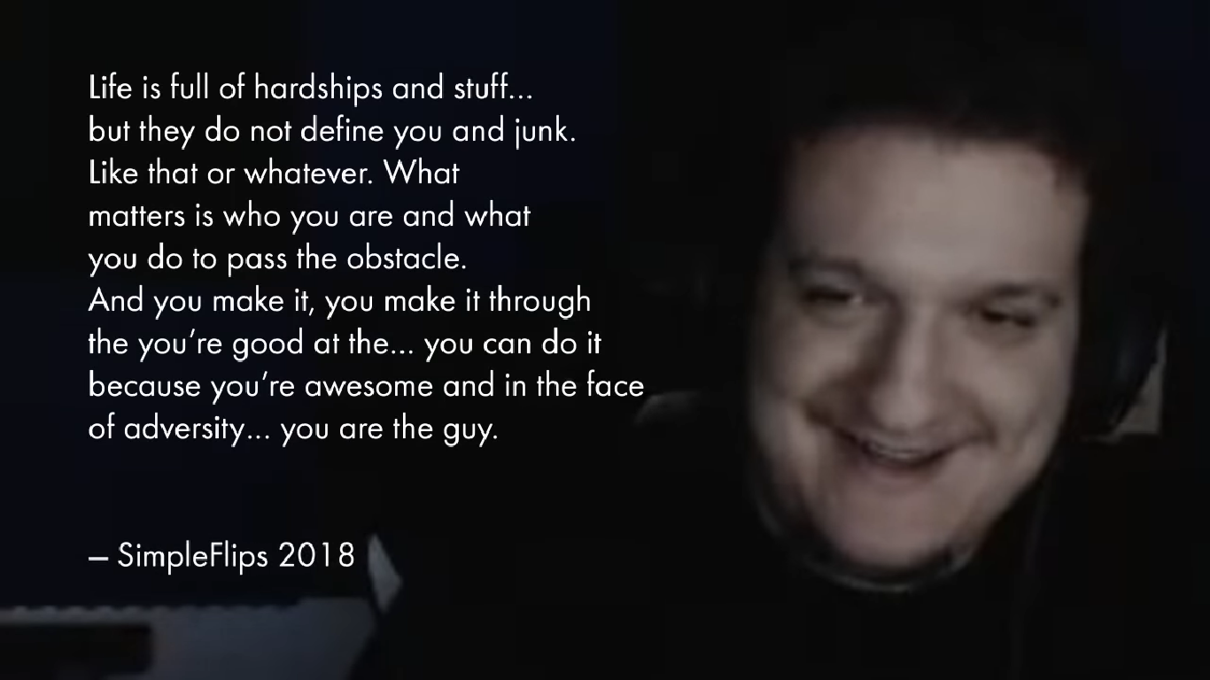 Some motivation from SimpleFlips.