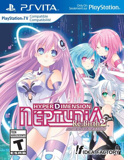 Hyperdimension Neptunia Re;Birth2 - Sisters Generation Cover.jpg