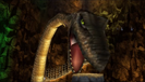 Sound Ideas, ANIMAL, SCREAM - INTENSE, STRAINED, COMPLEX SCREAM: BATTLING DINOSAUR 01 (low pitched)