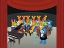 Sound Ideas, ORCHESTRA - TUNING UP BEFORE CONCERT, MUSIC and Sound Ideas, CARTOON, POP - CORK SQUEAK AND POP 01