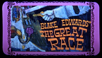 The Great Race Title Card