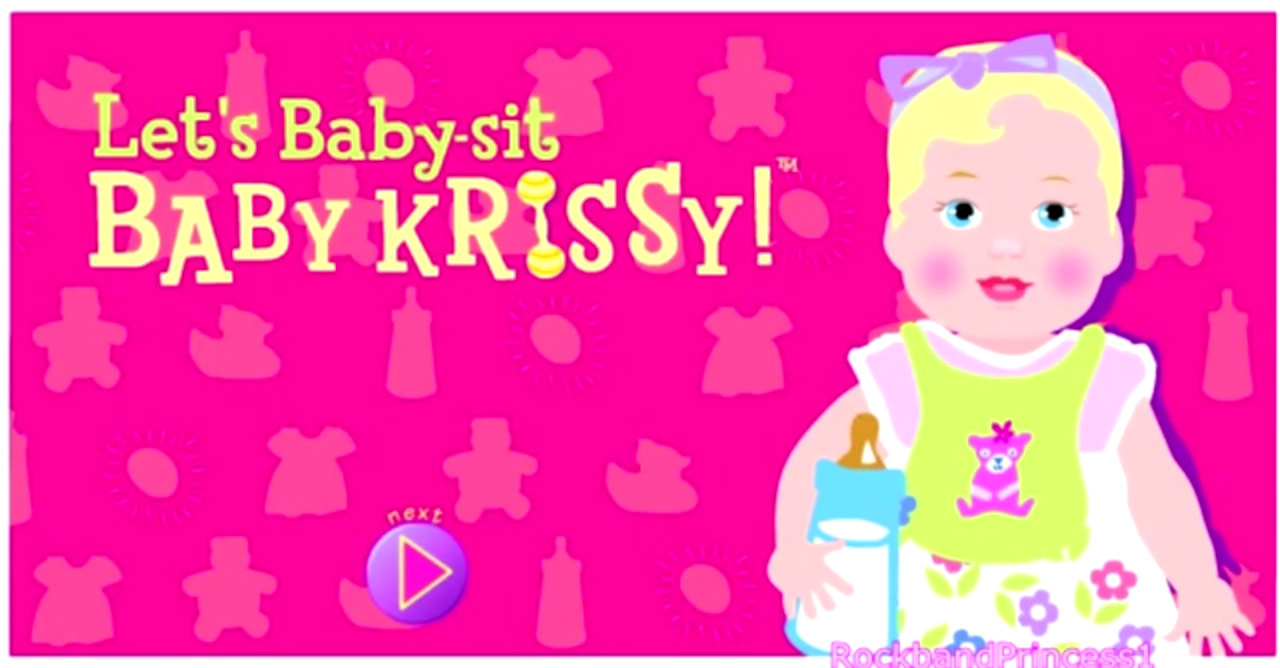 Barbie: Let's Baby-Sit Baby Krissy (Gameplay) 