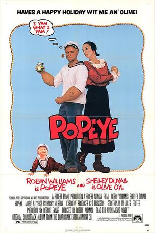 Popeye 1980 Movie Poster